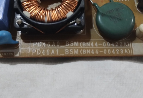 Placa Fuente Tv Led Smart Samsung Un40d5500 (Usado)