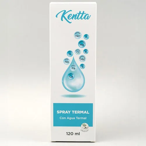 Spray Facial Kentta Con Agua Termal 120 Ml