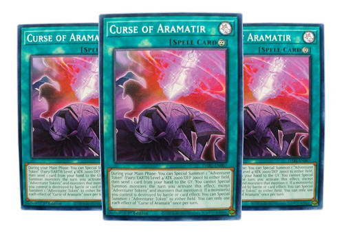 Yugi-oh! Curse Of Aramatir Dabl-en067 Comun