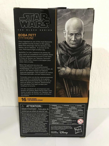 Boba Fett Tython Black Series Star Wars Hasbro Mandalorian