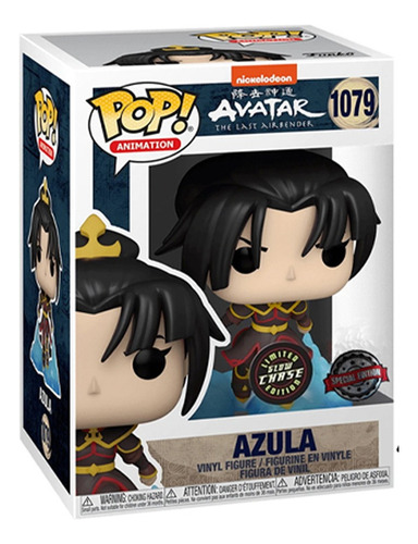 Funko Pop Avatar The Last Airbender Azula 1079 Chase Glow