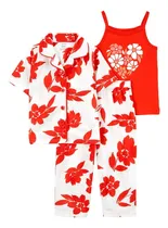 Comprar Sets 3 Piezas Carters Pijama Algodon 2q529010 Floral Niñas