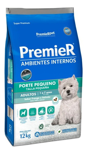 Alimento Premier Perro Adulto Rz Pequeña Salmón Pollo 12k Np