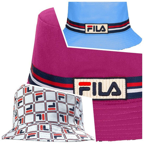 Sombrero Fila Twill Reversible Importado 100% Original