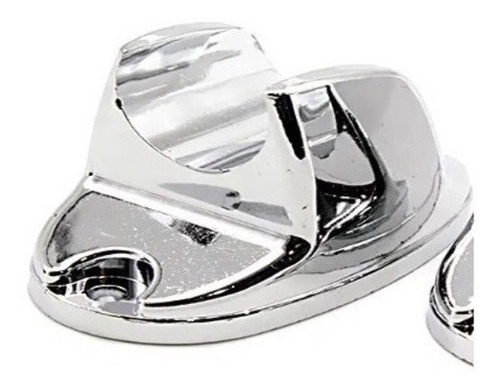 Soporte Base Teléfono Ducha Pared Cromado Ajustable
