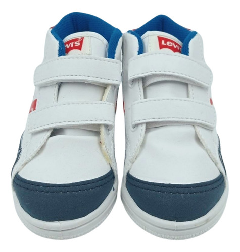 Tenis Levi ´s Niño(a) Blanco Peques Original 12 Al 16