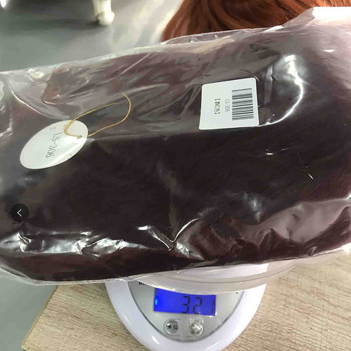 Peluca De Moda For Mujer Con Pelo Largo Y Liso Burdeos