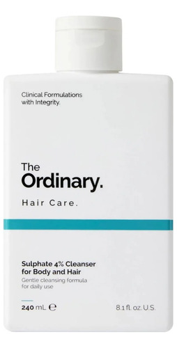 The Ordinary Sulphate 4% Claenser For Body And Hair 240ml