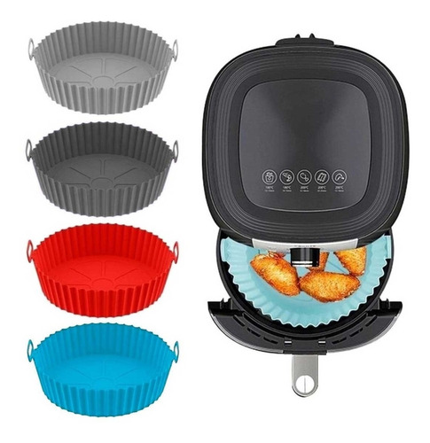 Forro Silicone Para Fritadeira Airfryer Bandeja Reutilizavel