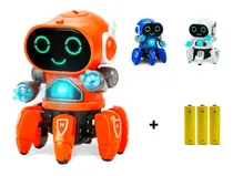 Comprar 2 Robots Arañas Musical Bailarín Juguete Eléctrico Luces Led