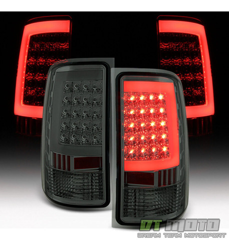 Par Micas Traseras Ahumado Led Gmc Sierra 1500 Wt 2011 4.8l