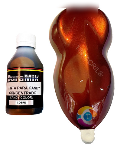 Tinta Candy Concentrada X 150 Ml. Cobre