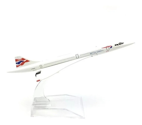 Avion Escala British Airways Concorde Escala 1:400 Metalico