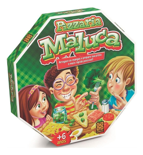 Jogo De Tabuleiro Pizzaria Maluca Grow