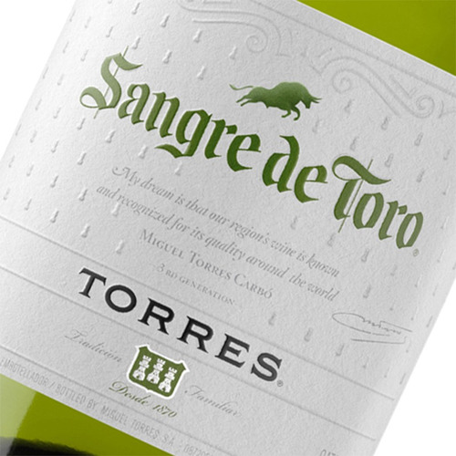 Vino Miguel Torres España Sangre De Toro Blanco 750cc