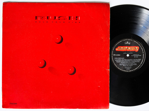 Rush - Hold Your Fire - Vinilo Argentina Lp Vg+/vg+