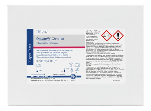 91301-macherey-nagel,tiras Reactivas Quantofix Chromate,100t