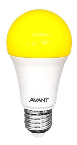 Lâmpada Led Anti Inseto Amarela Bulbo 12w Economica Bivolt