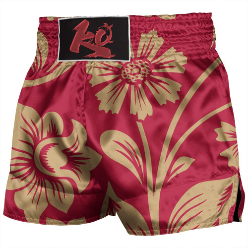 Pantalon Corto Boxeo Muay Thai Fashion Flower Championships