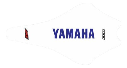 Funda De Asiento Yamaha Raptor 250 Blanco, Azul Lcm Juriatv