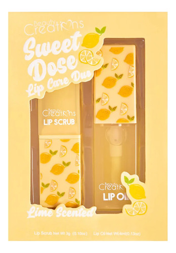 Sweet Dose Lip Care Duo/lemon - Beauty Creations