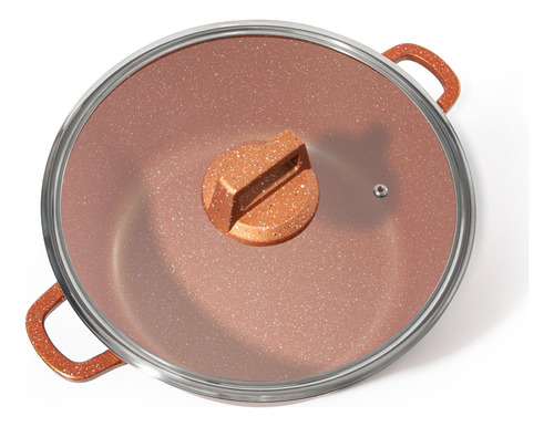 Panela Caçarola Antiaderente 20cm Graniflon Moda Do Chef