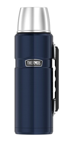 Termo 1.2lt King Azul Acero Inoxidable Thermos