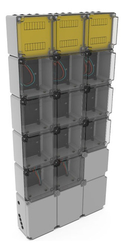 Gabinete Modular 11 Monofasico Edesur Variplast