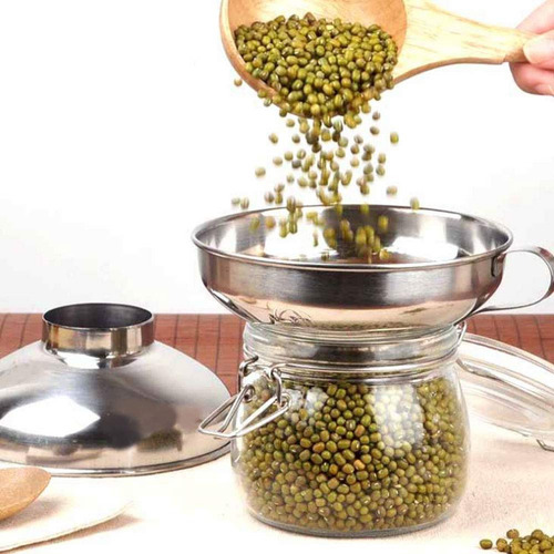 Paquete De 2 Embudos De Cocina Acero Inoxidable Para Conserv