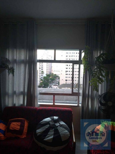 Imagem 1 de 20 de Apartamento Com 1 Dormitório À Venda, 56 M² Por R$ 202.000,00 - Itararé - São Vicente/sp - Ap5881