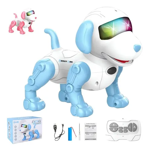 Perro Robot Interactivo De Peluche – Mascota Electrónica Con Control Remoto, Sensores Táctiles Y Sonidos Realistas – Juguete Para Niños Y Niñas
