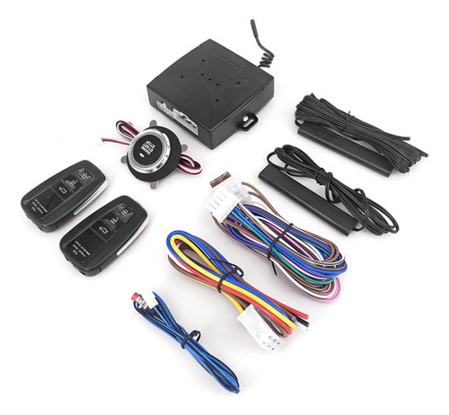 Kit Botão Start Stop Partida Remota Motor Ignição Completo