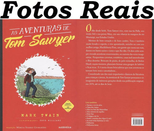 Livro As Aventuras De Tom Sawyer - Mark Twain