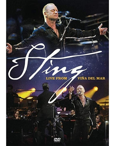 Dvd Sting - Live From Vina Del Mar