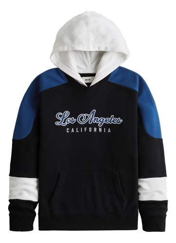 Abrigo Buzo Canguro Hollister Original Los Angeles