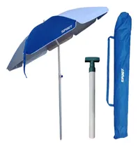 Comprar Sombrilla Reforzada Playa Spinit 1.8 Mts Funda + Saca Arena