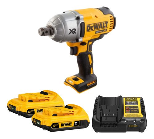 Chave Impacto 2 Bateria 2ah 20v Dewalt Dcf897 Carreg Dcb1104