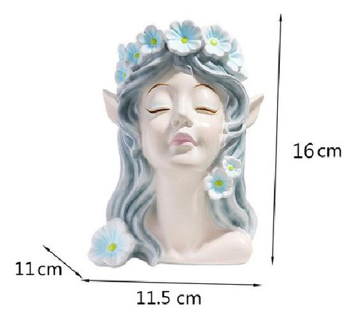 Nuevo Estatua De Maceta De Hadas, Decoración Del Hogar Claro