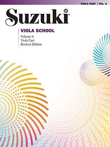 Libro: Escuela Suzuki Viola, Vol. 6, Parte De Viola