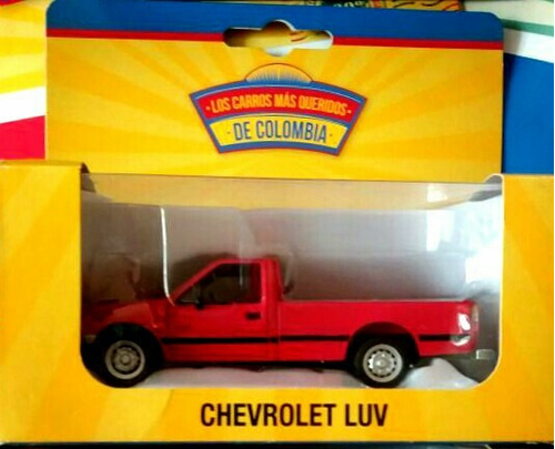 Carro A Escala 1:43 Chevrolet Luv Color Rojo.