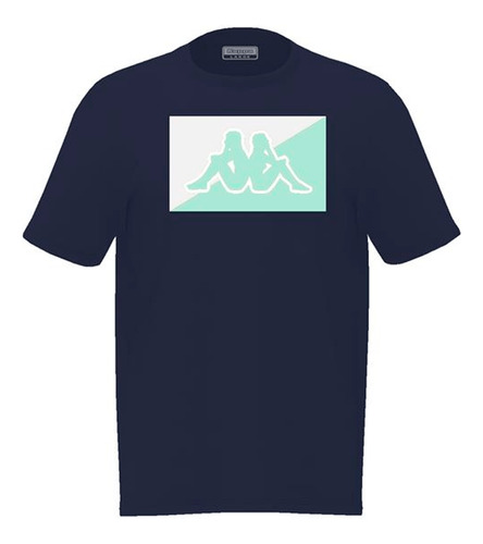 Camiseta Logo Bard Azul Hombre Kappa Kappa