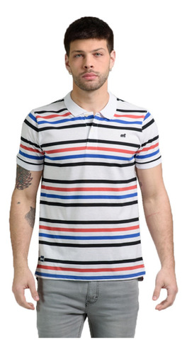 Chomba Mistral Rayada Hombre Jersey Importada Polo Rayas