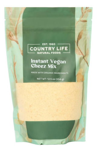 Country Life Vegan Cheez Mix, Elaborado Con Ingredientes Org