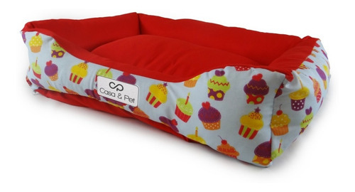 Cama Caminha Pet Cachorro Fashion Cao Kent Tam G Cor Cupcake