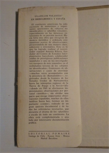 Platillos Volantes En Iberoamérica Y España - Antonio Ribera (Usado)