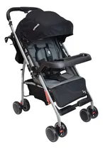 Comprar Carriola De Paseo Ivy Infanti Con Mango Reversible Color Negro Chasis Plata