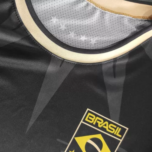Camisa Seleção Brasileira Conceito Preta 2022