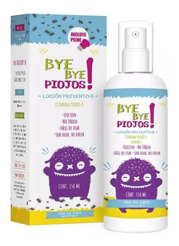 Bye Bye Piojos Loción Prev 120ml