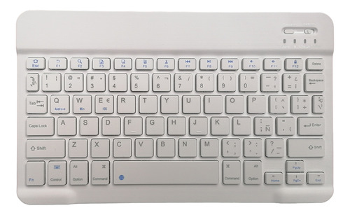 Teclado Bluetooth Magnetico Español Ultrafino 10' Con  Ñ 