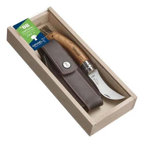 Opinel No.8 - Cuchillo Plegable De Hongos - Cuchillo De Forr